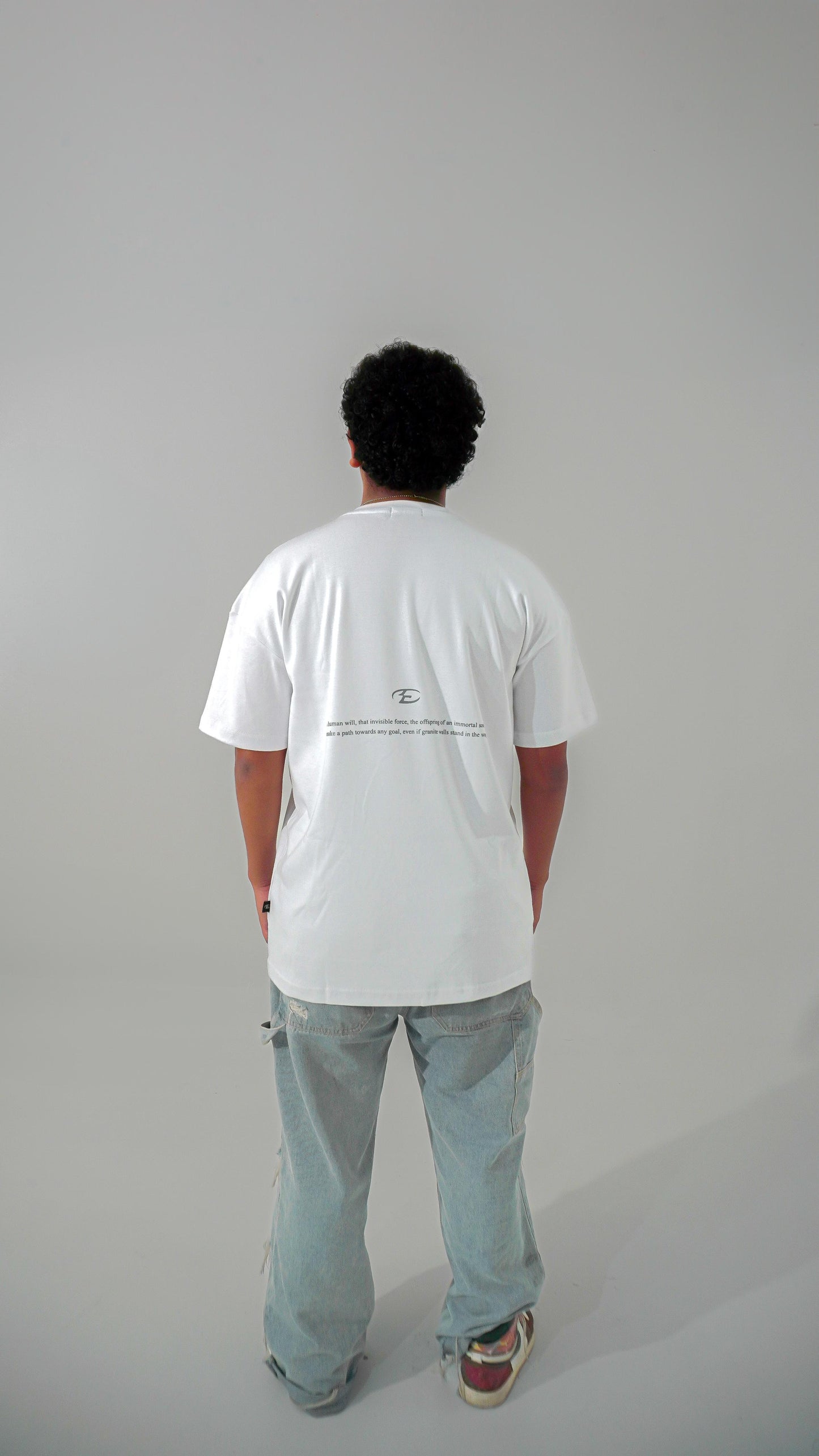 Dominate Fear Artisan Tshirt White