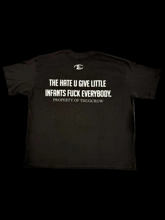 T.H.U.G.L.I.F.E Identity Tshirt Black