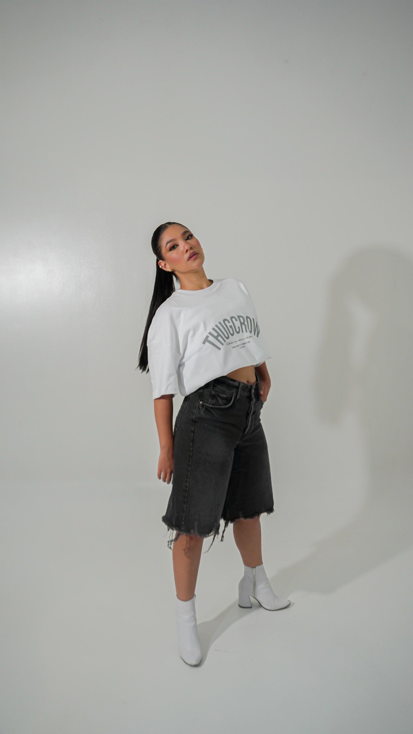 Dominate Fear Artisan Tshirt White